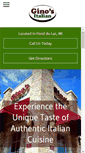 Mobile Screenshot of ginosfdl.com